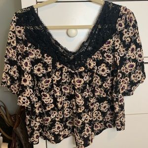 Forever 21 Floral Top